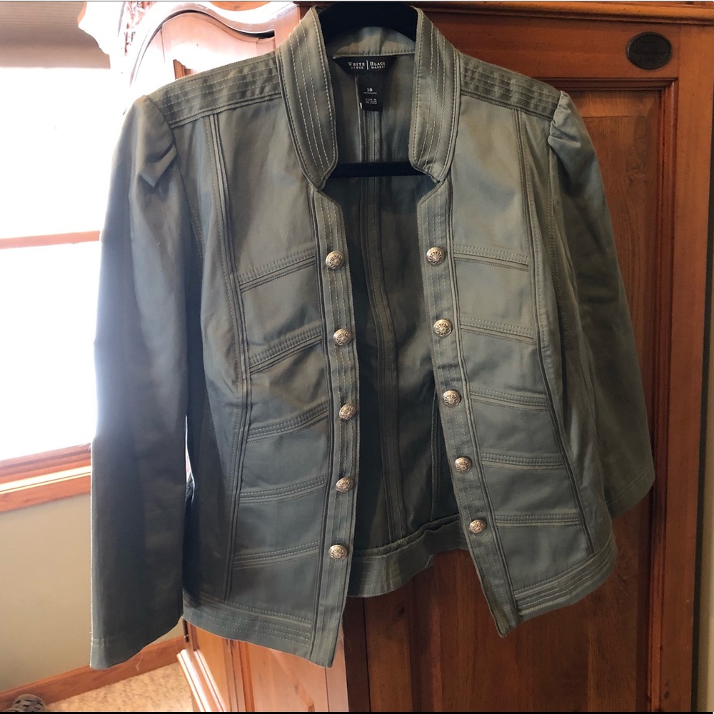 White House Black Market Military-style Jacket